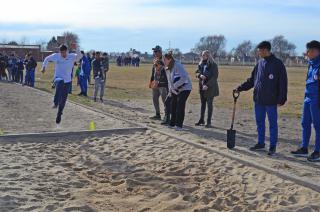 Hubo atletismo para personas con discapacidad