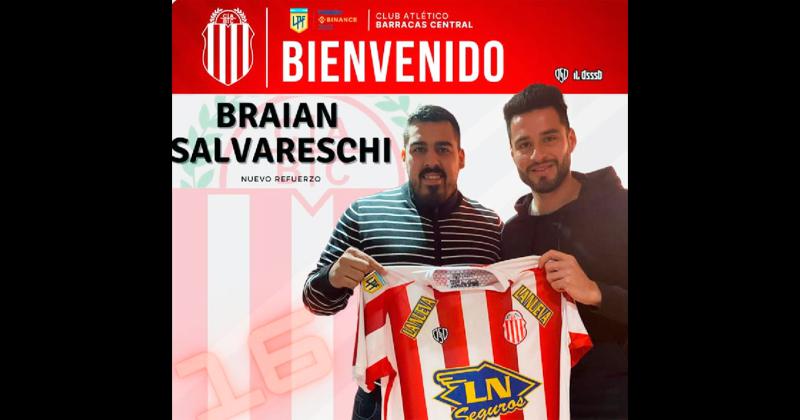 Salvareschi ya es jugador de Barracas Central