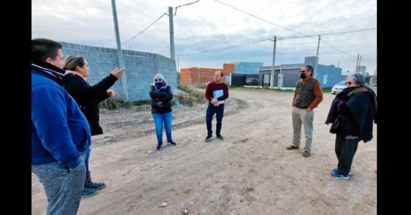 Pedido de agua potable para el Barrio Ara San Juan 