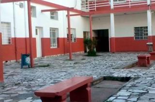 El patio del colegio religioso donde el menor de 10 años tuvo el accidente