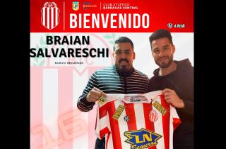 Salvareschi ya es jugador de Barracas Central