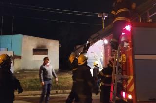 Una vivienda fue afectada por un incendio 