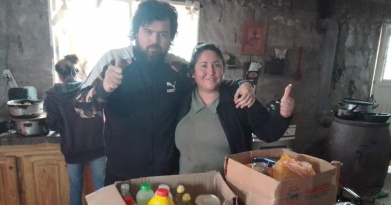 La Pentildea Roja Olavarria entregoacute alimentos al comedor del barrio Trabajadores