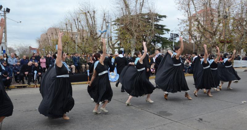 El desfile del 9 de Julio en fotos