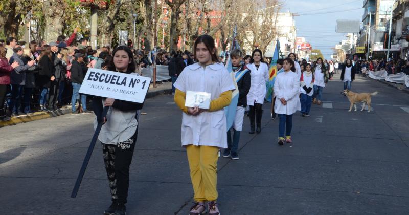 El desfile del 9 de Julio en fotos