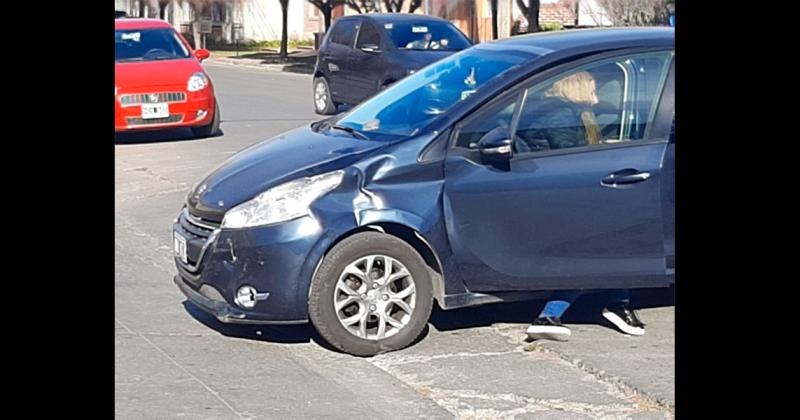 Choque sin heridos en barrio Sarmiento Norte