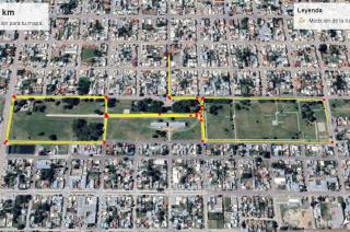 El recorrido de la prueba sobre 5 kilómetros