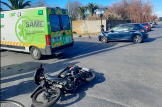 Choque sin heridos en barrio Sarmiento Norte