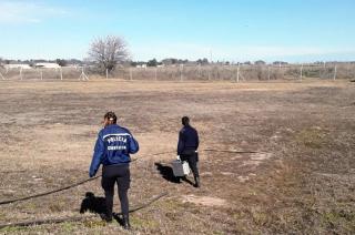 Desconocidos provocaron dantildeos y robaron cable subterraacuteneo en la Planta Depuradora de Loma Negra