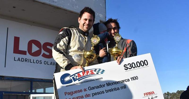 Los ganadores de la Monomarca en el autódromo