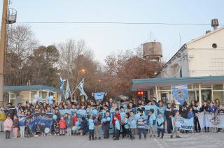 El 15 de junio una masiva movilización mostró apoyo de la comunidad al Club Loma Negra