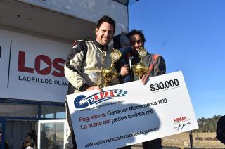 Los ganadores de la Monomarca en el autódromo