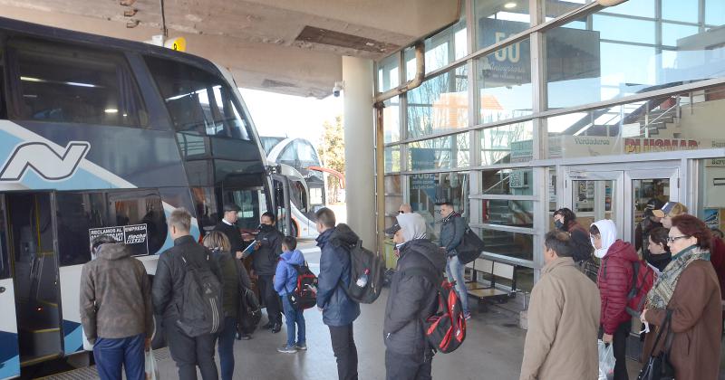 En la Terminal de Olavarría los pasajes se sacan ida y vuelta y con diferencia de dos o tres días