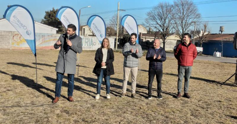 Inauguracioacuten de cloacas en Facundo Quiroga I- es un pedido histoacuterico del barrio