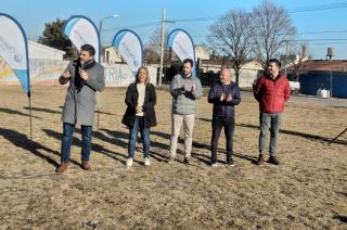 Inauguracioacuten de cloacas en Facundo Quiroga I- es un pedido histoacuterico del barrio