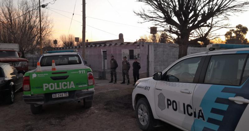 Sierra Chica- allanaron dos viviendas tras una denuncia por robo