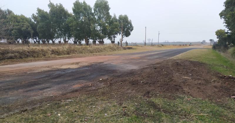 Quitaron el limitador de altura del Camino de los Peregrinos