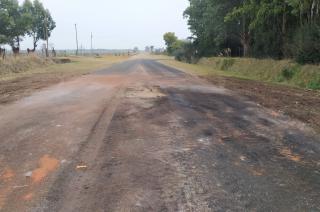 Quitaron el limitador de altura del Camino de los Peregrinos