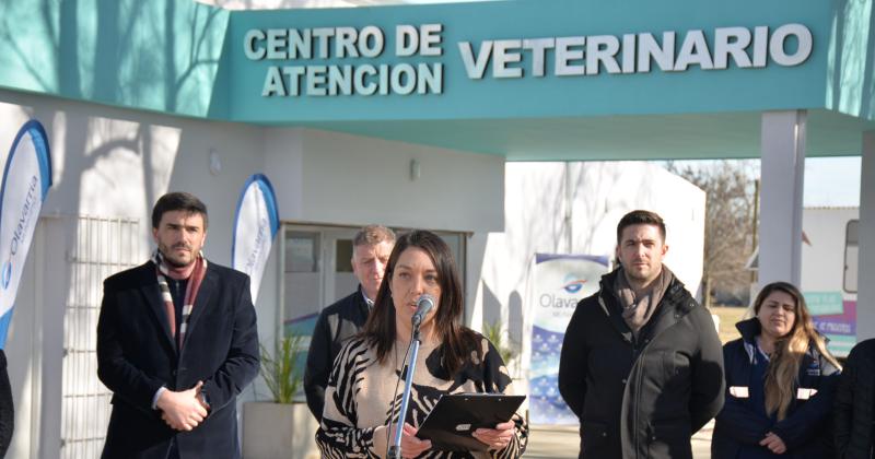 La jefa de Bromatología dijo hay un perro cada dos habitantes en la inauguración del centro de atención primaria veterinaria