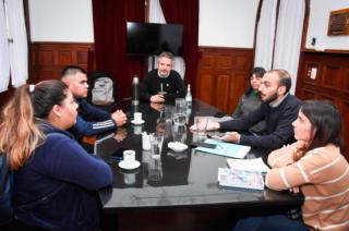 Matías Moreno se reunió con familiares de Daiana Abregú