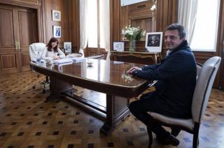 Cristina Kirchner y Sergio Massa mantuvieron una reunioacuten de trabajo