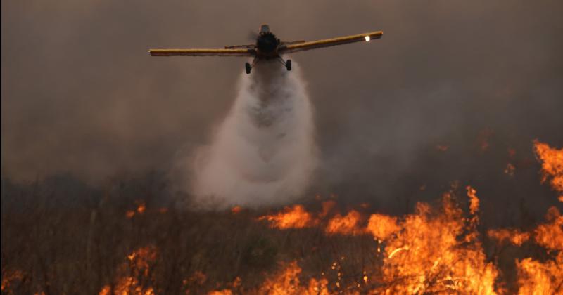 Entre Riacuteos- se reportaron tres focos de incendios