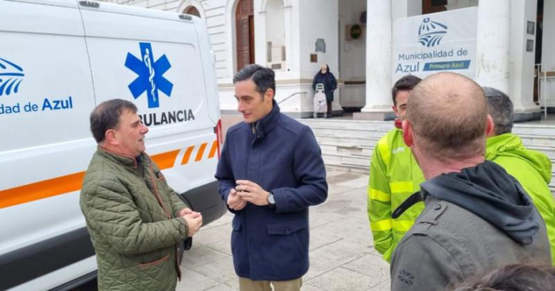 El Municipio de Azul presentoacute la Unidad de Terapia Intensiva moacutevil 