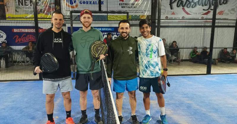 El partido se jugó este lunes Federico Chingotto disfrutó de su ciudad