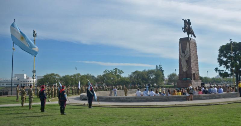 Acto protocolar por el 172ordm aniversario del fallecimiento de San Martiacuten