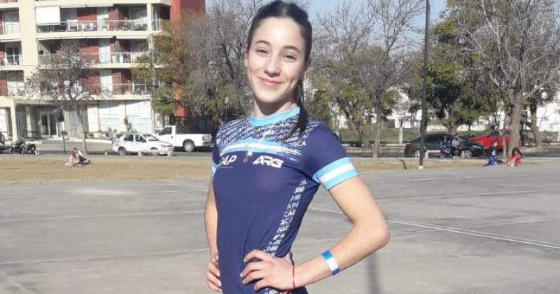 Patiacuten- Lola Fernaacutendez es subcampeona nacional