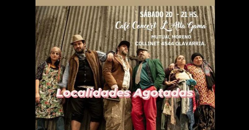 Entradas agotadas para el primer cafeacute concert de L Alta Gama