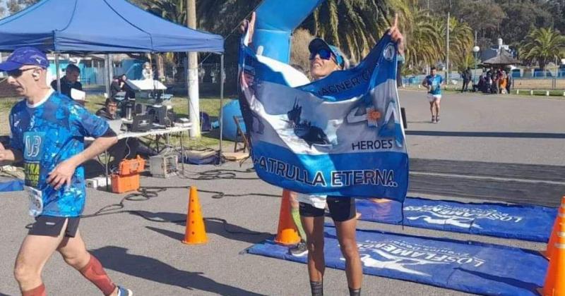 El olavarriense se destacó en su debut en 100 kilómetros