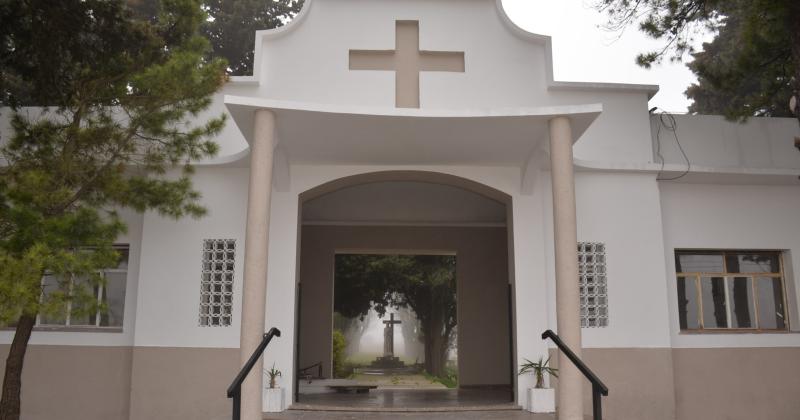 Avances de obras-  mejoramiento en el Cementerio de Sierras Bayas