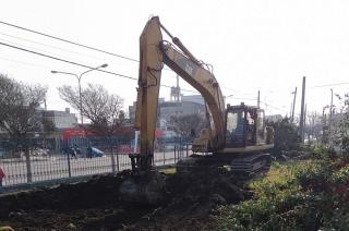 Racing inició sus trabajos para la futura pileta climatizada