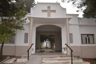 Avances de obras-  mejoramiento en el Cementerio de Sierras Bayas