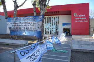 Las medidas de fuerza se materializan en el Hospital municipal entre otras �reas