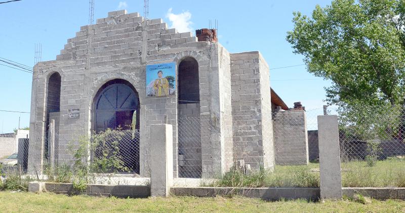 Celebracioacuten por Ceferino Namuncuraacute en la capilla del barrio Villa Mailiacuten