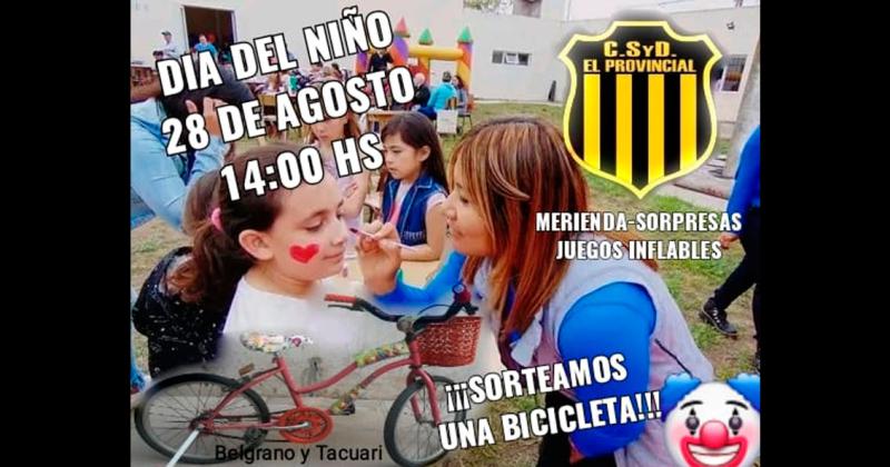 El Diacutea de las Infancias se festeja en Club El Provincial