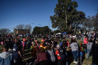 Festejo del Diacutea de las Infancias en la Feria de la Economiacutea Popular