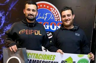 Gustavo Andenoche y Matías Estevez los ganadores de Tercera Caballeros