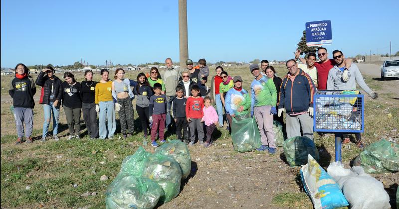 Agrupaciones ambientalistas de la ciudad erradicaron un histoacuterico basural