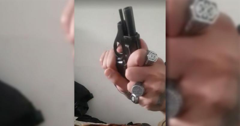 Hallaron en el celular de Sabag Montiel un video que lo muestra accionando la pistola