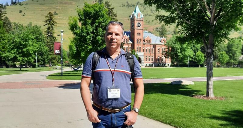 Recién llegado de una enriquecedora experiencia en la Universidad de Montana Estados Unidos