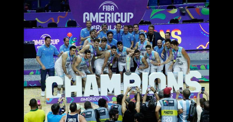 Argentina vencioacute a Brasil y se consagroacute campeoacuten de la AmeriCup