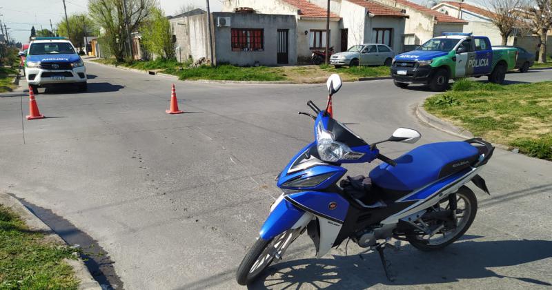 Choque entre motos- dos personas fueron trasladadas al hospital