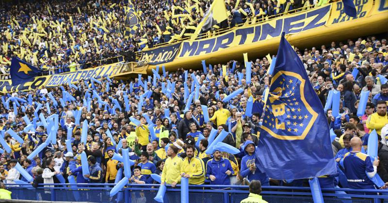 El Popular en el festejo de Boca ante River 