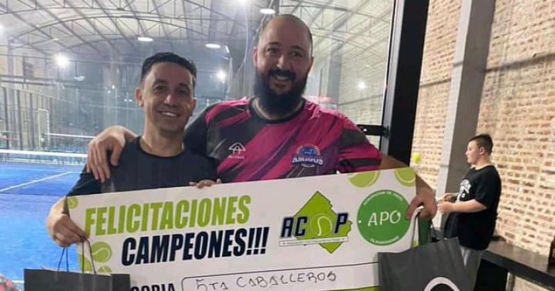 Manuel Cabello y Emilio Failla los ganadores en quinta caballeros