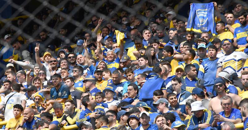 El Popular en el festejo de Boca ante River 