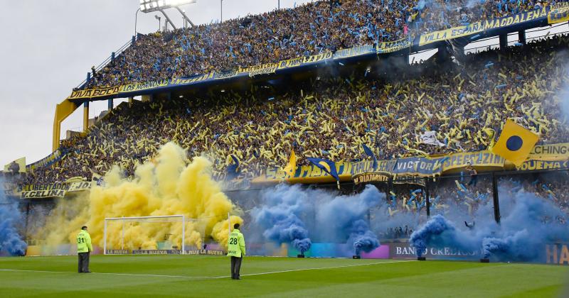 El Popular en el festejo de Boca ante River 