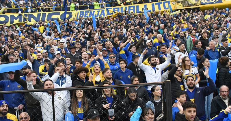 El Popular en el festejo de Boca ante River 